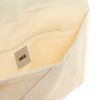 Asos Metal Bar Detail Envelope Clutch in Beige (white) - Lyst