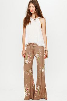 Free People Printed Drawstring Pant - Lyst