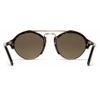 Illesteva Milan Acetate and Metal Roundframe Sunglasses in Brown for Men - Lyst