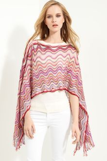 Missoni Zig Zag Poncho - Lyst