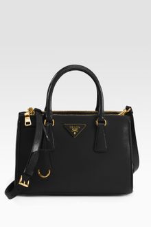 Prada Saffiano Vernice Tote Bag - Lyst