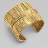 Aurelie Bidermann Golden Threads Bracelet in Gold - Lyst