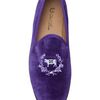 Del Toro Shoes Velvet Slipper in Purple for Men - Lyst