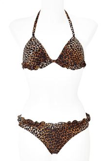 D&G Leopard Padded Bikini - Lyst