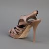 Dior Buckle Detail Sandal in Brown - Lyst