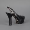 Dolce & Gabbana Peep Toe Pump in Black - Lyst