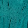 Geren Ford Polkadot Silk Maxi Dress in Blue (teal) - Lyst