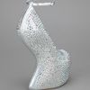 Giuseppe Zanotti Sculptural Platform in Silver - Lyst