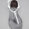 Giuseppe Zanotti Thong Sandal in White - Lyst