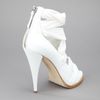 Givenchy Strappy Front Sandal in White - Lyst