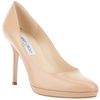 Jimmy Choo Patent Leather Pump in Beige (nude) - Lyst