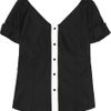 Marc Jacobs Silk Blouse in Black - Lyst