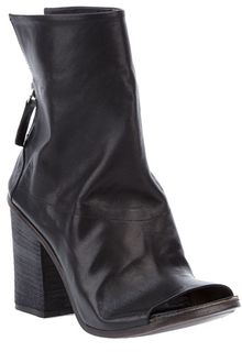 Marsell Peep-toe Ankle Boot - Lyst