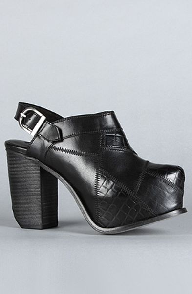 Miista The Brenda Shoe in Black Print in Black - Lyst