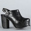 Miista The Brenda Shoe in Black Print in Black - Lyst