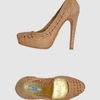 Prada Platform Pumps in Beige (sand) - Lyst