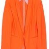 Rag & Bone Sliver Tuxedo Scuba Sateen Blazer in Orange - Lyst