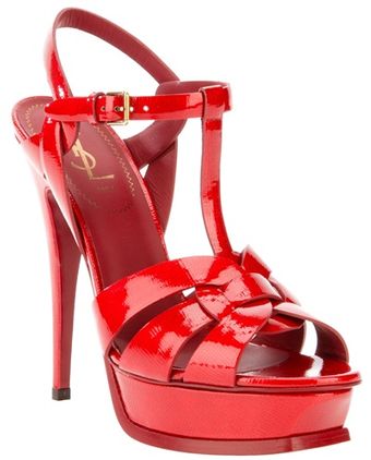 Yves Saint Laurent Tribute Sandal - Lyst