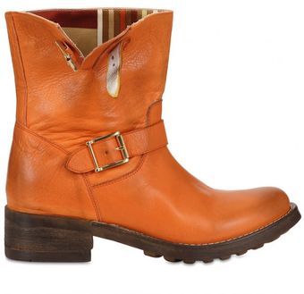  40mm Leather Boots 