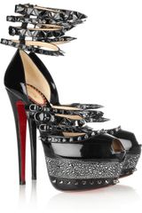 Christian Louboutin 20th Anniversary Isolde 160 Patentleather Sandals