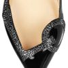 Christian Louboutin 20th Anniversary Pigalove Patentleather Ballet Flats in Black - Lyst