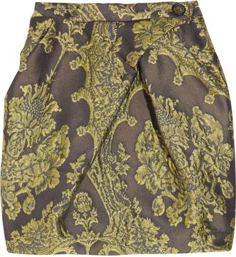 Vivienne Westwood Anglomania Cosmopolitan Brocade Tulip Mini Skirt - Lyst