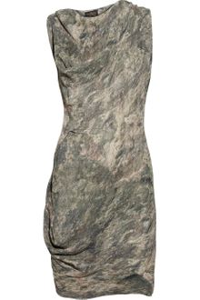 Vivienne Westwood Anglomania Fond Printed Crepe Dress - Lyst