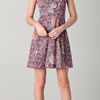 Cacharel Blue Print Dress in Purple (blue) - Lyst