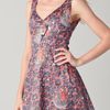 Cacharel Blue Print Dress in Purple (blue) - Lyst