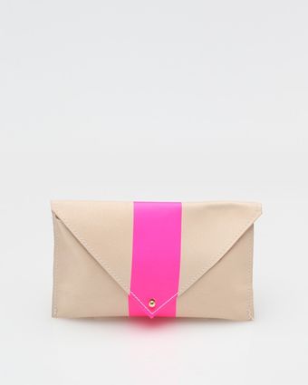 Clare Vivier La Grande Pochette in Pink - Lyst
