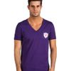 Dsquared2 Classic Fit Fade Dyed Soft Print Vneck Tee in Purple for Men (n) - Lyst