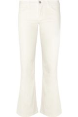J Brand Gigi Cropped Midrise Flared Jeans