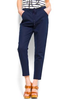 Mango Loosefit Trousers - Lyst