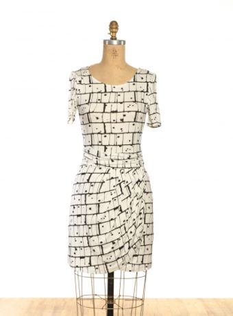  Sienna Draped Jersey Dress By 