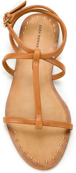 brown thin strap sandals