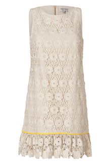 Juicy Couture Ivory Blossom Daisy Lace Guipure Dress - Lyst