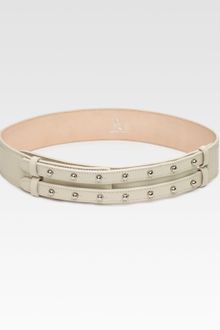 McQ by Alexander McQueen Collar Stud Leather Belt - Lyst