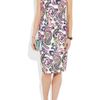 Jil Sander Lunetta Paisleyprint Woven Dress in Multicolor (multicolored) - Lyst