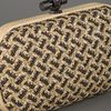 Bottega Veneta Structured Clutch in Beige (cream) - Lyst