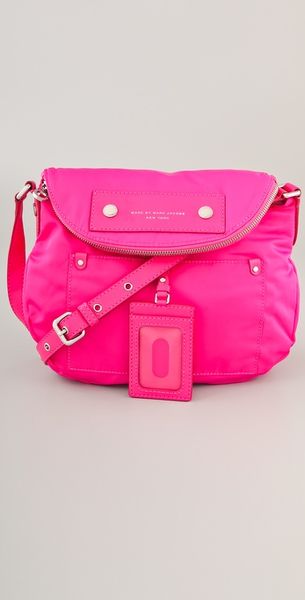Marc By Marc Jacobs Preppy Nylon Natasha Bag in Pink - Lyst