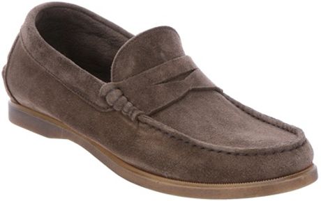 Migliore Suede Moccasin Shoes in Brown for Men - Lyst