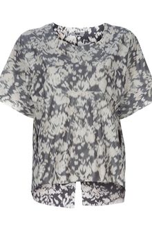 Acne Jody Taff Print Top - Lyst