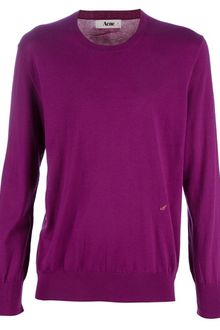 Acne Embroidered Sweater - Lyst