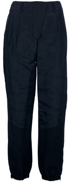 Alexander Wang Wide Leg Trouser - Lyst