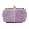 Alexandra De Curtis Rita Box Clutch Lilac Salmon in Purple (lilac) - Lyst