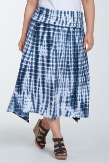 Allen Allen Tie Dye Knit Skirt - Lyst