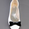 Armani Bow Detail Ballet Pump in White - Lyst