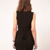 Asos Collection Asos Petite Sleeveless Wrap Dress in Blue - Lyst