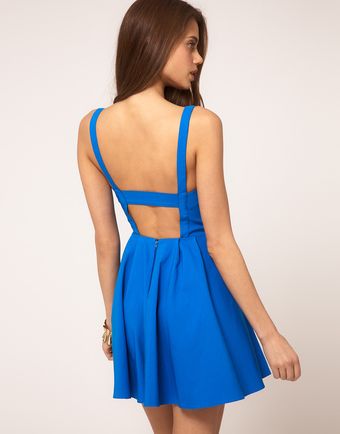 ASOS Collection Asos Skater Dress in Bengaline - Lyst
