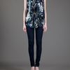 Balmain Eagle Print Top in Blue - Lyst